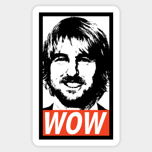 Owen Wilson WOW Sticker